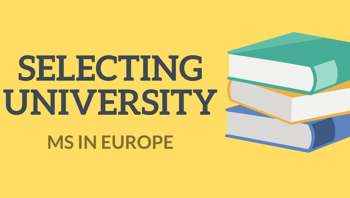 Selecting Universities – Italy