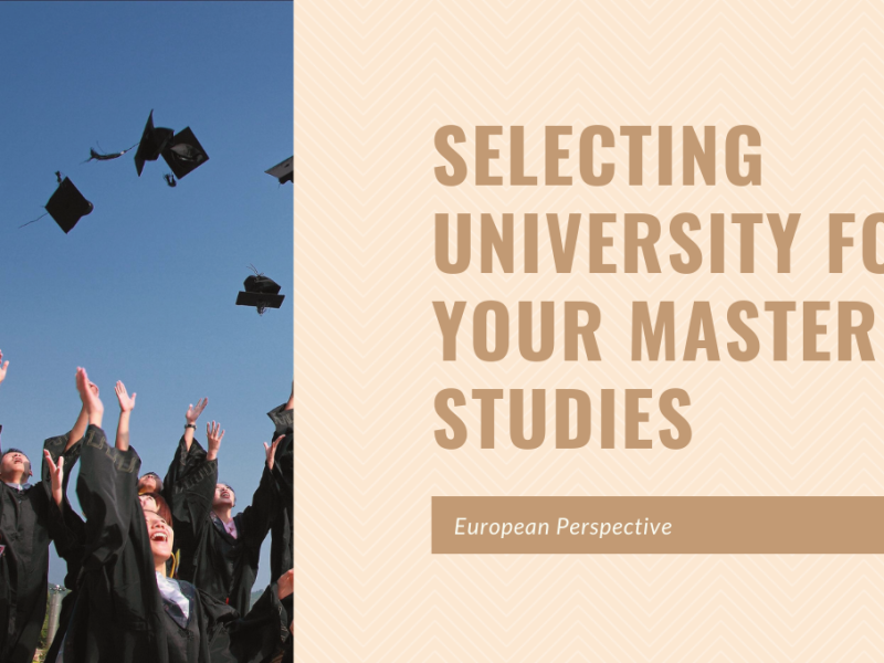 Selecting countries for your Master Studies – Europe